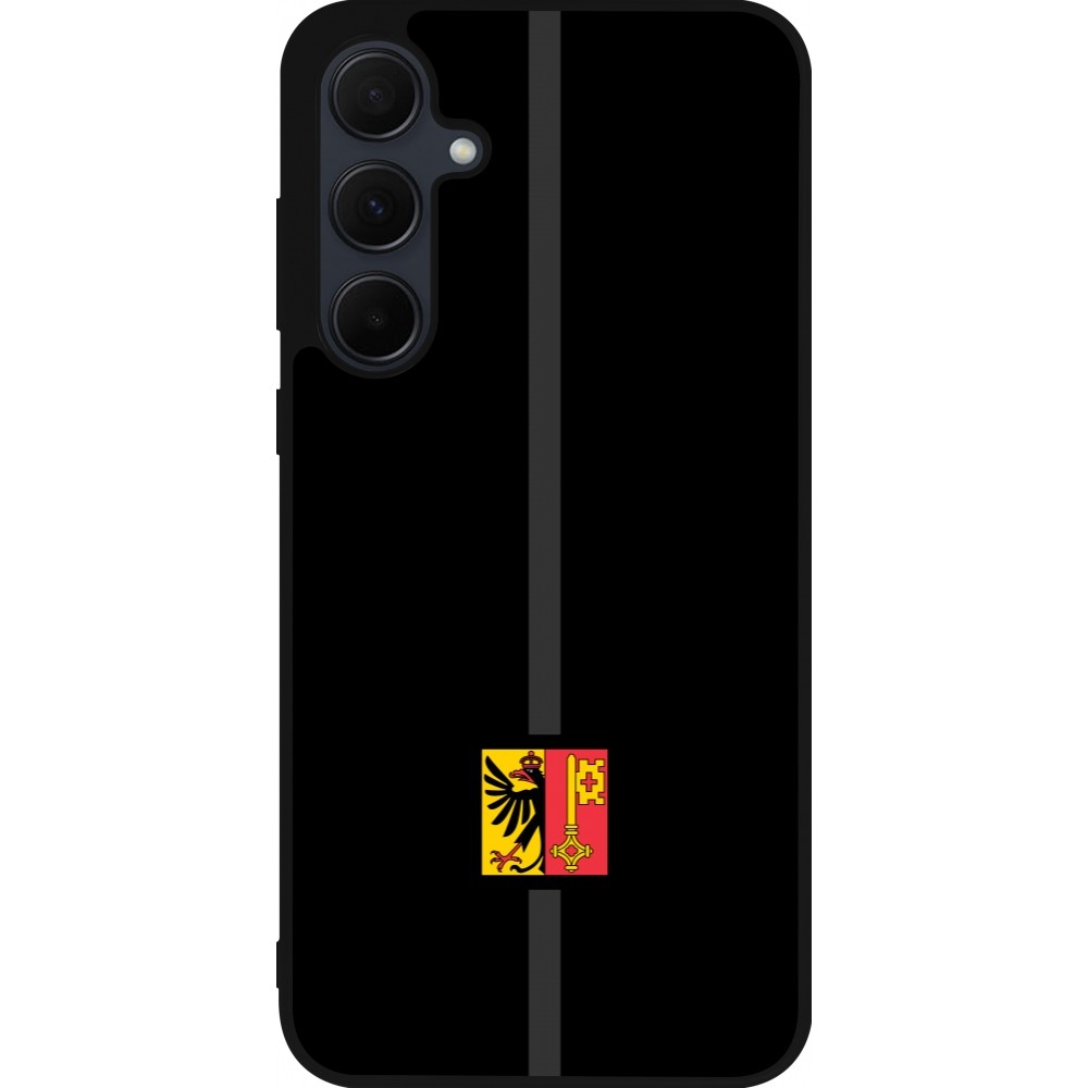 Samsung Galaxy A36 Case Hülle - Silikon schwarz Kanton GE schwarz