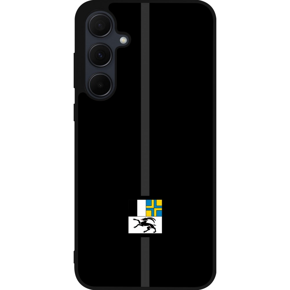 Samsung Galaxy A36 Case Hülle - Silikon schwarz Kanton GR schwarz