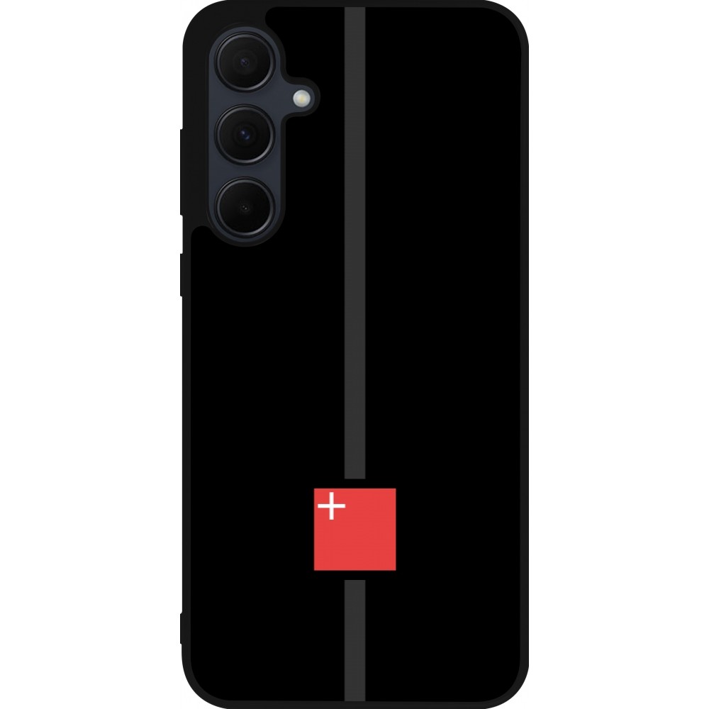 Samsung Galaxy A36 Case Hülle - Silikon schwarz Kanton SZ schwarz