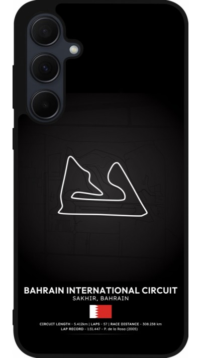 Coque Samsung Galaxy A36 - Silicone rigide noir F1 Track 2025 Bahrain