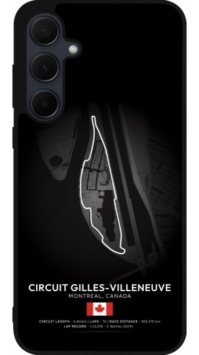 Coque Samsung Galaxy A36 - Silicone rigide noir F1 Track 2025 Canada
