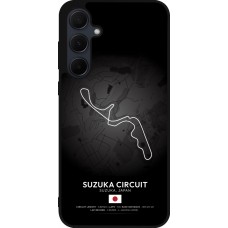 Coque Samsung Galaxy A36 - Silicone rigide noir F1 Track 2025 Japan