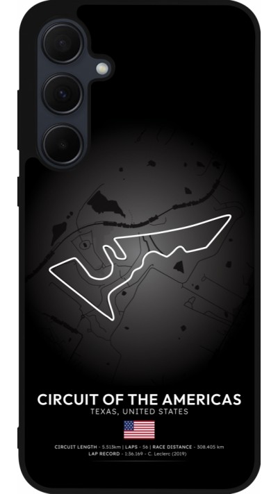 Coque Samsung Galaxy A36 - Silicone rigide noir F1 Track 2025 United States