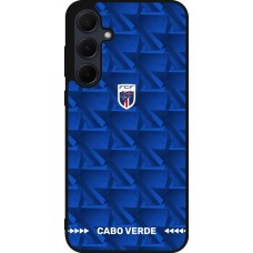 Samsung Galaxy A36 Case Hülle - Silikon schwarz Kap Verde 2026 personalisierbares Fussballtrikot