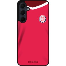 Coque Samsung Galaxy A36 - Silicone rigide noir Maillot de football Costa Rica 2022 personnalisable