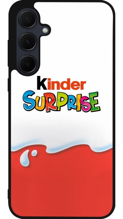 Coque Samsung Galaxy A36 - Silicone rigide noir Kinder Surprise