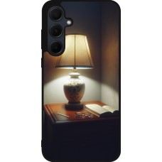 Samsung Galaxy A36 Case Hülle - Silikon schwarz Mitternachtsleuchten
