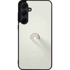 Coque Samsung Galaxy A36 - Silicone rigide noir Mini Rainbow Minimal
