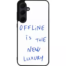 Coque Samsung Galaxy A36 - Silicone rigide noir Offline is the new luxury