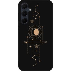 Coque Samsung Galaxy A36 - Silicone rigide noir Spring 23 astro