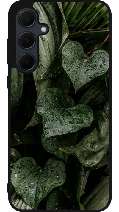 Coque Samsung Galaxy A36 - Silicone rigide noir Spring 23 fresh plants