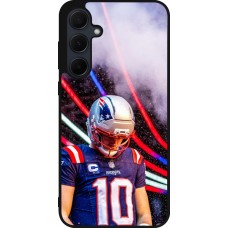 Samsung Galaxy A36 Case Hülle - Silikon schwarz Super Bowl 26 Patriots 3
