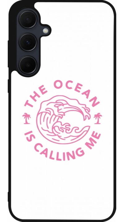 Coque Samsung Galaxy A36 - Silicone rigide noir The Ocean is calling me