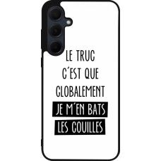 Samsung Galaxy A36 Case Hülle - Silikon schwarz Le truc globalement bats les couilles