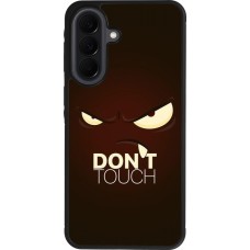 Coque Samsung Galaxy A37 - Silicone rigide noir Angry Dont Touch