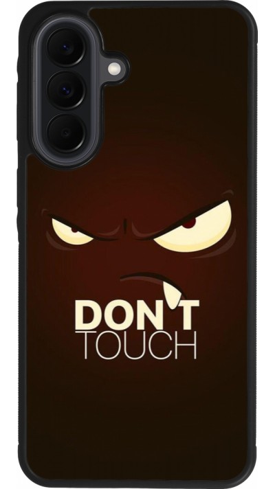 Coque Samsung Galaxy A37 - Silicone rigide noir Angry Dont Touch
