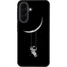 Coque Samsung Galaxy A37 - Silicone rigide noir Astro balançoire