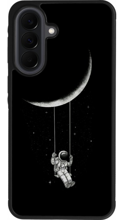 Coque Samsung Galaxy A37 - Silicone rigide noir Astro balançoire