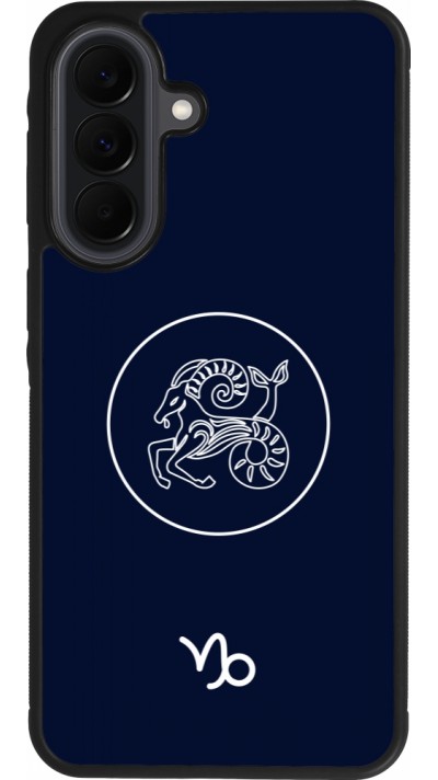 Coque Samsung Galaxy A37 - Silicone rigide noir Astrologie Capricorne