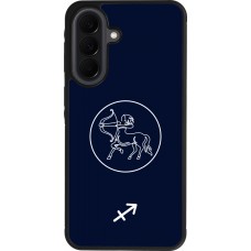 Samsung Galaxy A37 Case Hülle - Silikon schwarz Astrologie Schütze