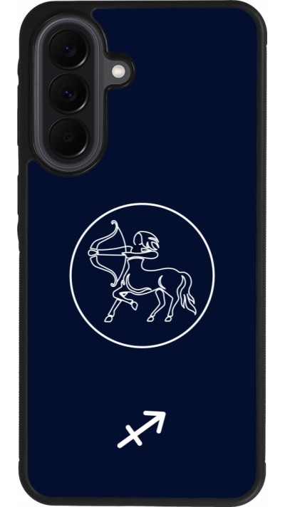 Coque Samsung Galaxy A37 - Silicone rigide noir Astrologie Sagittaire