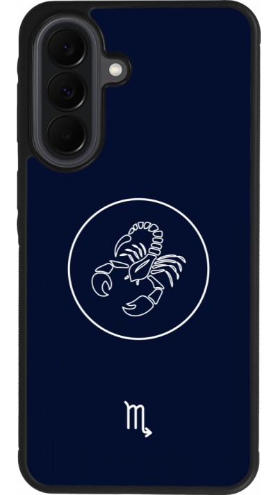 Coque Samsung Galaxy A37 - Silicone rigide noir Astrologie Scorpion