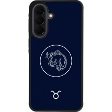 Coque Samsung Galaxy A37 - Silicone rigide noir Astrologie Taureau