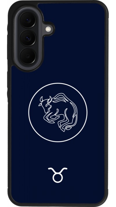 Coque Samsung Galaxy A37 - Silicone rigide noir Astrologie Taureau