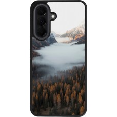 Coque Samsung Galaxy A37 - Silicone rigide noir Autumn 22 forest lanscape