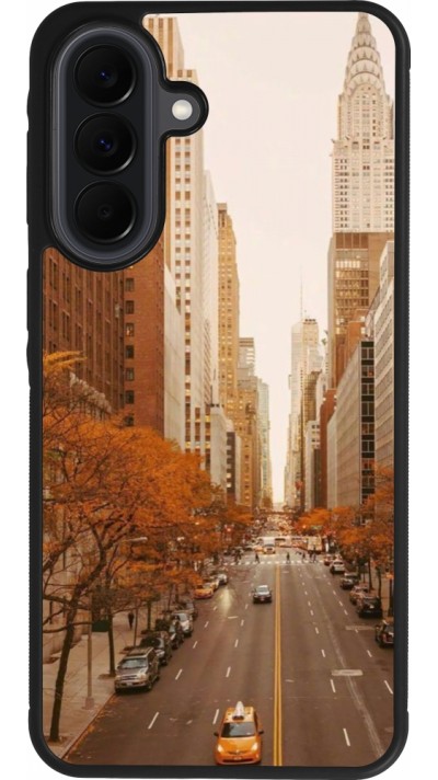 Coque Samsung Galaxy A37 - Silicone rigide noir Autumn 2024 New York city