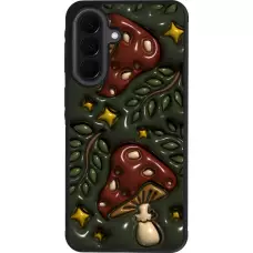 Coque Samsung Galaxy A37 - Silicone rigide noir Autumn 26 3D mushrooms
