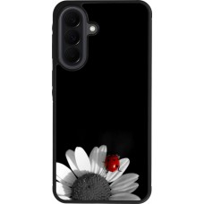 Coque Samsung Galaxy A37 - Silicone rigide noir Black and white Cox
