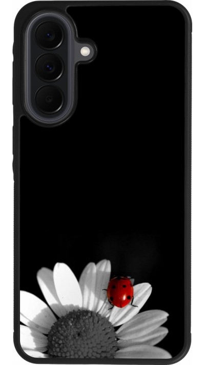 Coque Samsung Galaxy A37 - Silicone rigide noir Black and white Cox