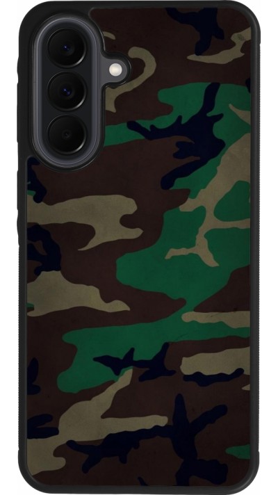 Coque Samsung Galaxy A37 - Silicone rigide noir Camouflage 3