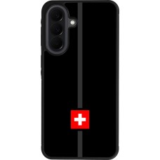 Coque Samsung Galaxy A37 - Silicone rigide noir Canton CH noir