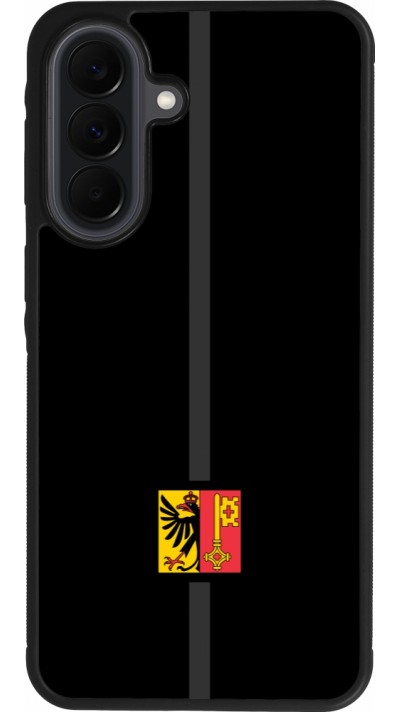 Coque Samsung Galaxy A37 - Silicone rigide noir Canton GE noir