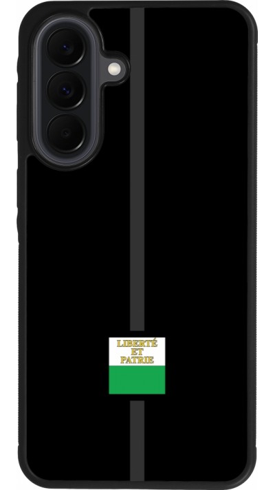 Coque Samsung Galaxy A37 - Silicone rigide noir Canton VD noir