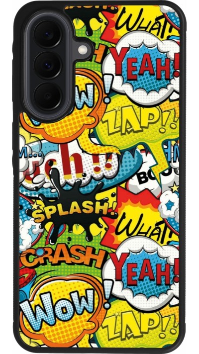 Coque Samsung Galaxy A37 - Silicone rigide noir Cartoons slogans