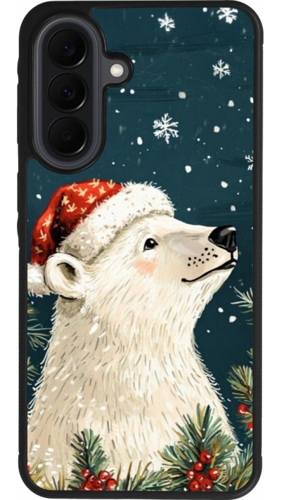 Coque Samsung Galaxy A37 - Silicone rigide noir Christmas 25 Bear