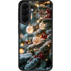 Coque Samsung Galaxy A37 - Silicone rigide noir Christmas 25 Xmas Decorated Tree