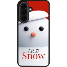 Coque Samsung Galaxy A37 - Silicone rigide noir Christmas 25 Xmas Snowman