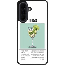 Coque Samsung Galaxy A37 - Silicone rigide noir Cocktail recette Hugo