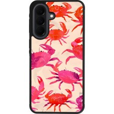Coque Samsung Galaxy A37 - Silicone rigide noir Crabs Paint