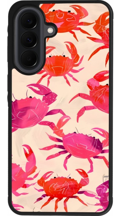 Coque Samsung Galaxy A37 - Silicone rigide noir Crabs Paint