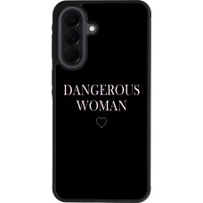 Coque Samsung Galaxy A37 - Silicone rigide noir Dangerous woman