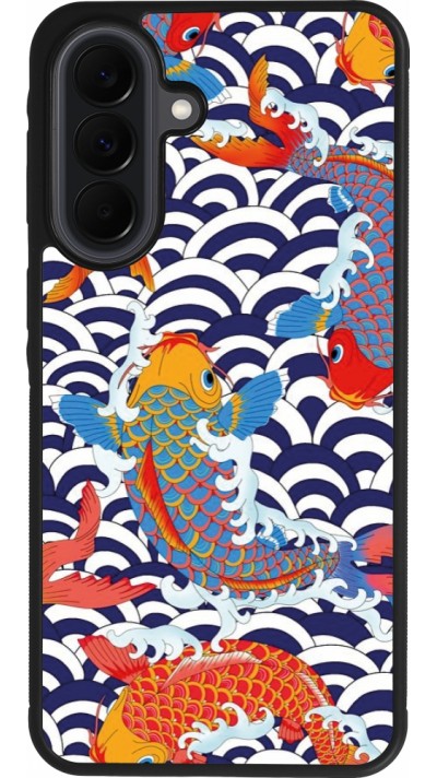 Coque Samsung Galaxy A37 - Silicone rigide noir Easter 2023 japanese fish