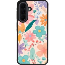 Coque Samsung Galaxy A37 - Silicone rigide noir Easter 2024 spring flowers