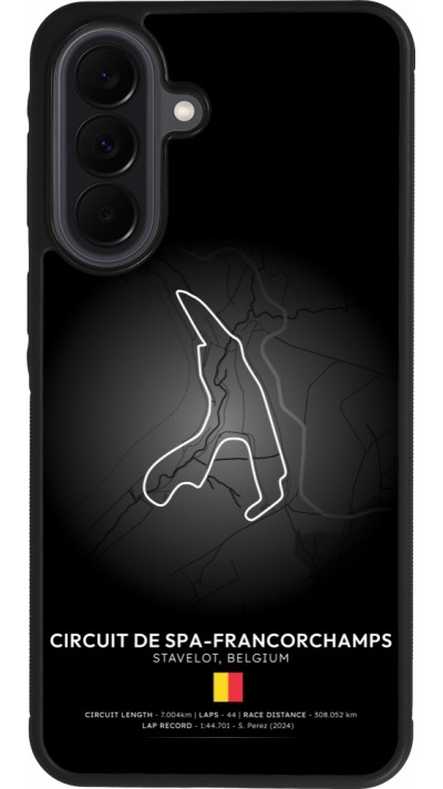 Coque Samsung Galaxy A37 - Silicone rigide noir F1 Track 2025 Belgium