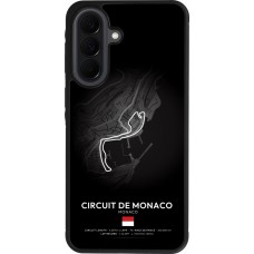 Coque Samsung Galaxy A37 - Silicone rigide noir F1 Track 2025 Monaco