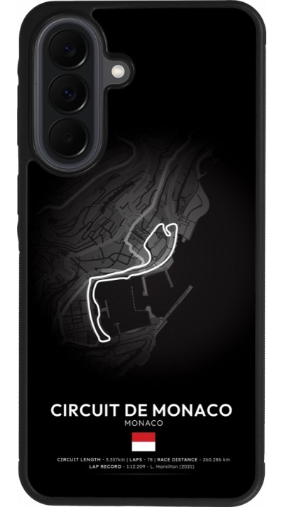 Coque Samsung Galaxy A37 - Silicone rigide noir F1 Track 2025 Monaco